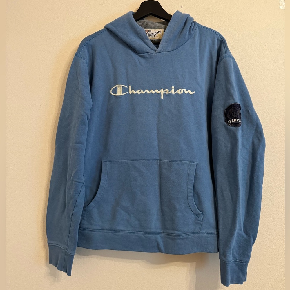 Champion Hoodie Original Rochester New York RU Champion Sweatshirt